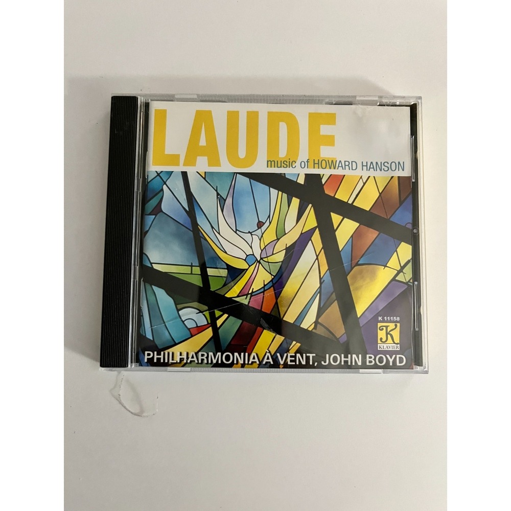 HOWARD HANSON Laude Classical Wind Ensemble Music CD Philharmonia à Vent